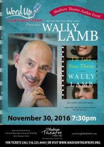 Author Poster Wally Lamb_12x17 small poster